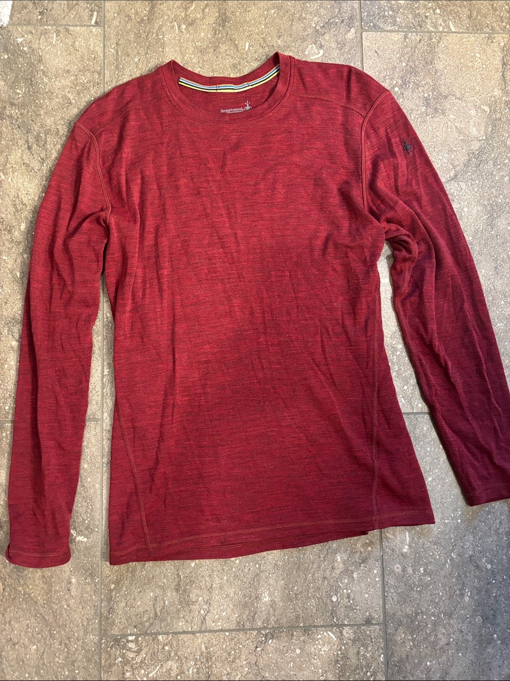 Smartwool crew, L red